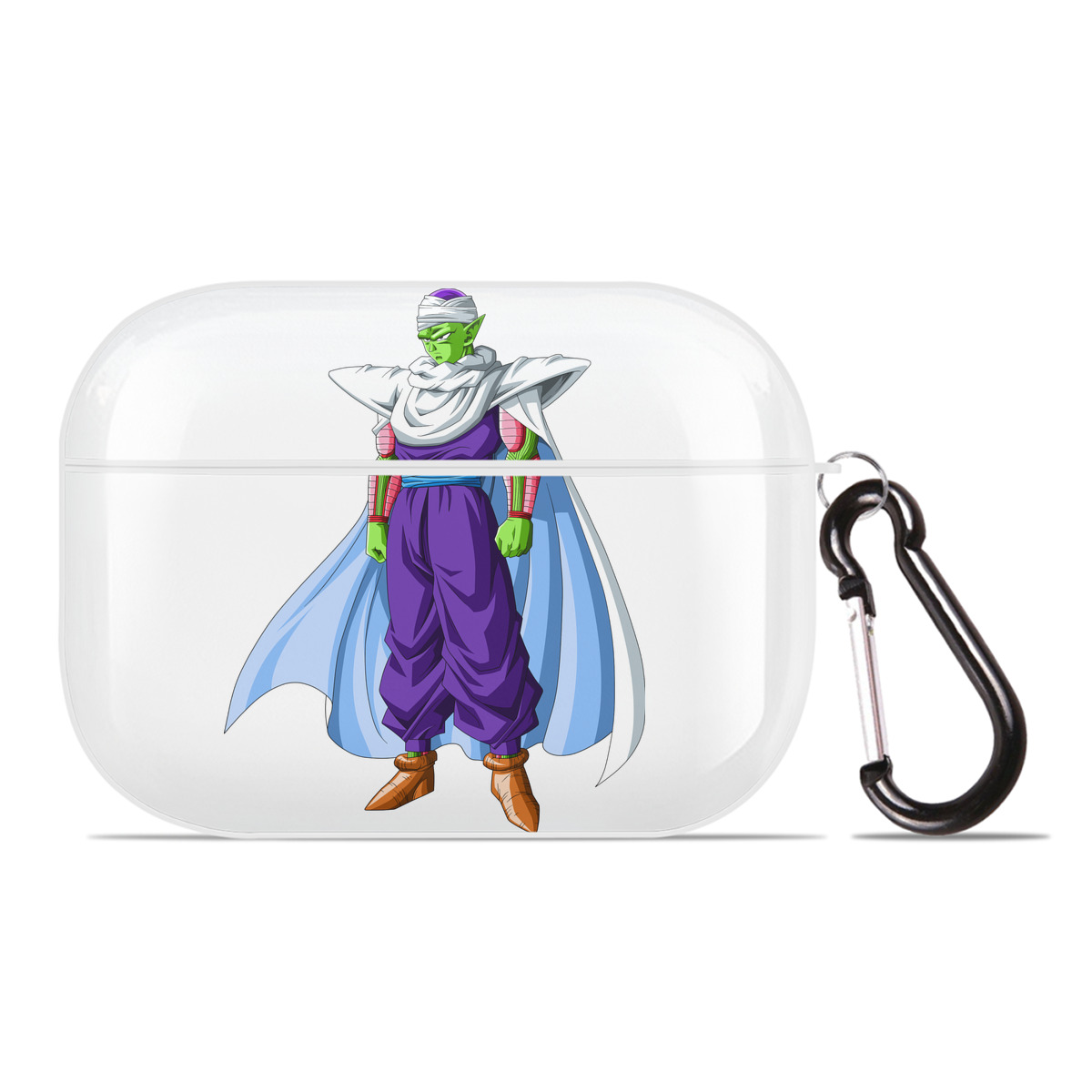（画像用） ドラゴンボール ピッコロ DRAGON BALL Piccolo 【AirPods Pro用】ハードシェル保護ケース 耐衝撃・防指紋・カラビナ付き商品仕様