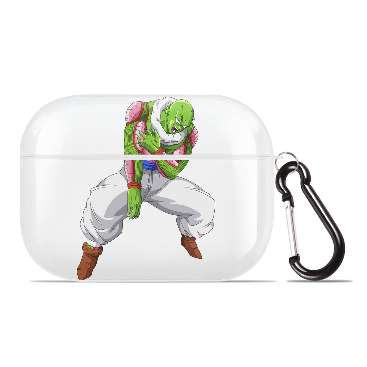 （画像用） ドラゴンボール ピッコロ DRAGON BALL Piccolo 【AirPods Pro用】ハードシェル保護ケース 耐衝撃・防指紋・カラビナ付き商品仕様