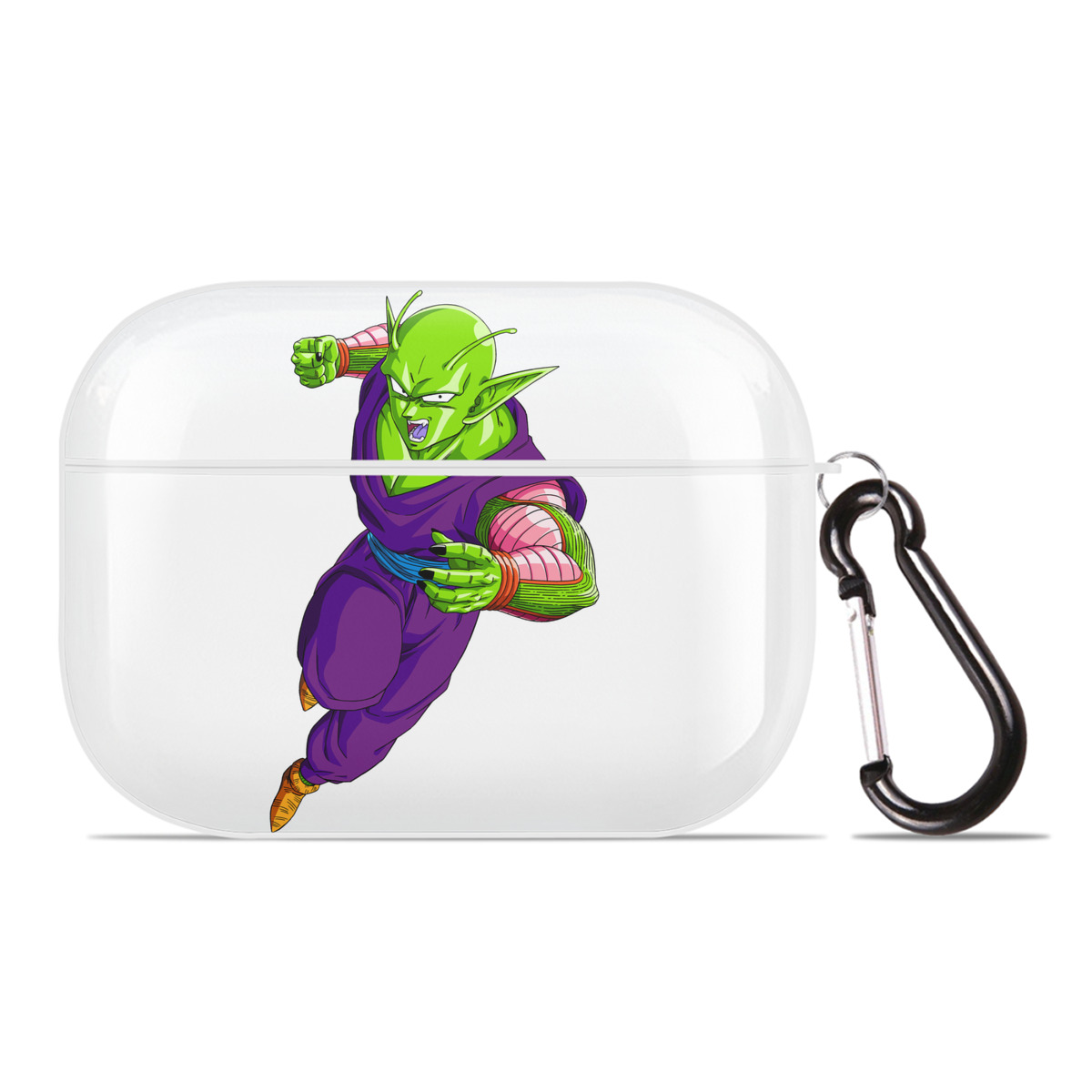 （画像用） ドラゴンボール ピッコロ DRAGON BALL Piccolo 【AirPods Pro用】ハードシェル保護ケース 耐衝撃・防指紋・カラビナ付き商品仕様