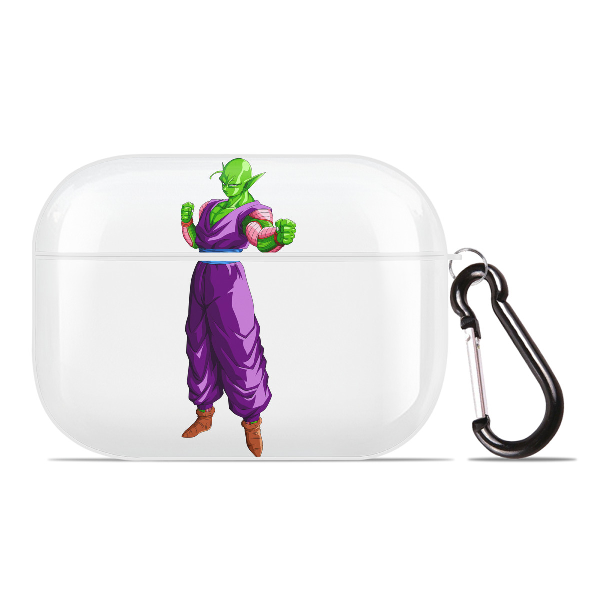（画像用） ドラゴンボール ピッコロ DRAGON BALL Piccolo 【AirPods Pro用】ハードシェル保護ケース 耐衝撃・防指紋・カラビナ付き商品仕様