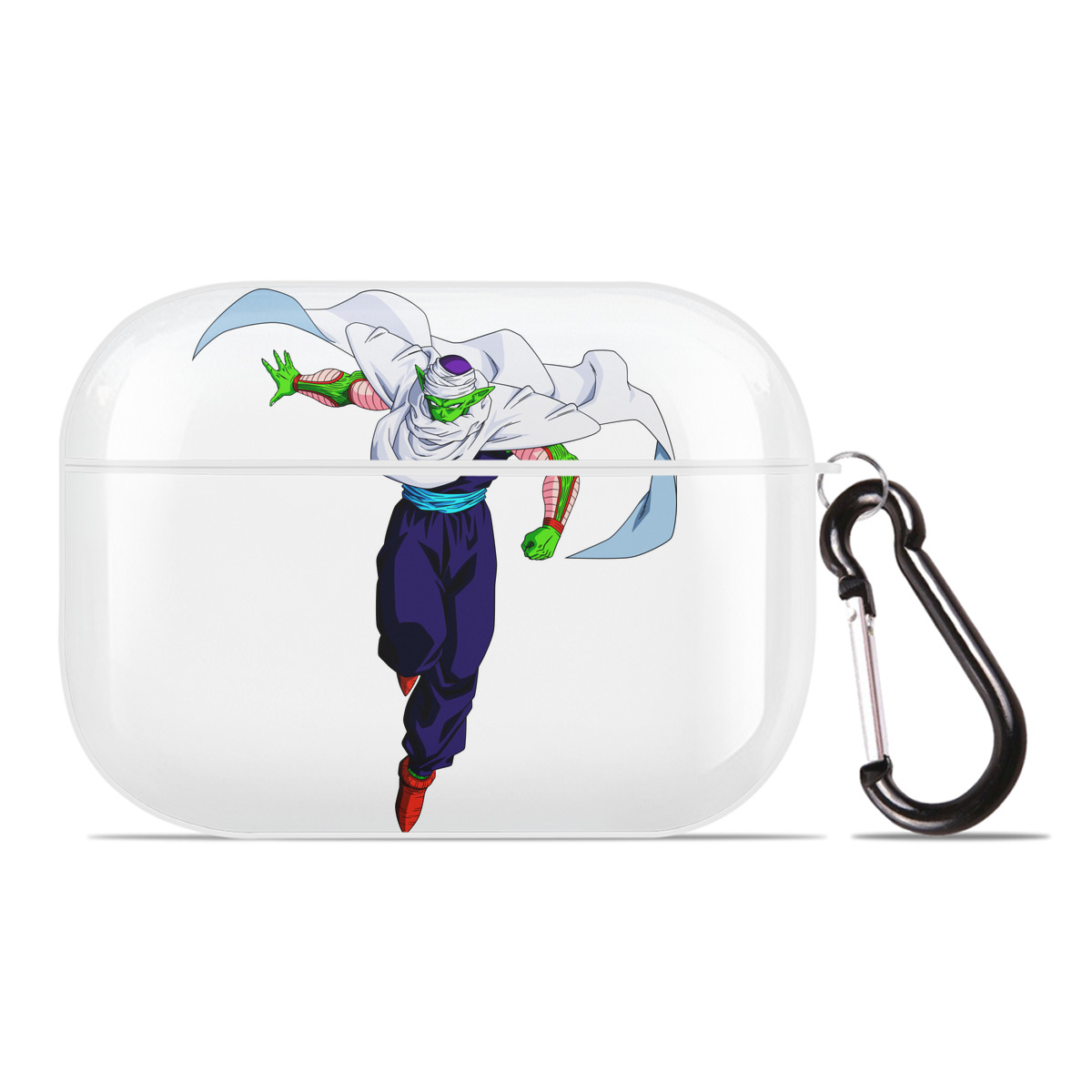 （画像用） ドラゴンボール ピッコロ DRAGON BALL Piccolo 【AirPods Pro用】ハードシェル保護ケース 耐衝撃・防指紋・カラビナ付き商品仕様