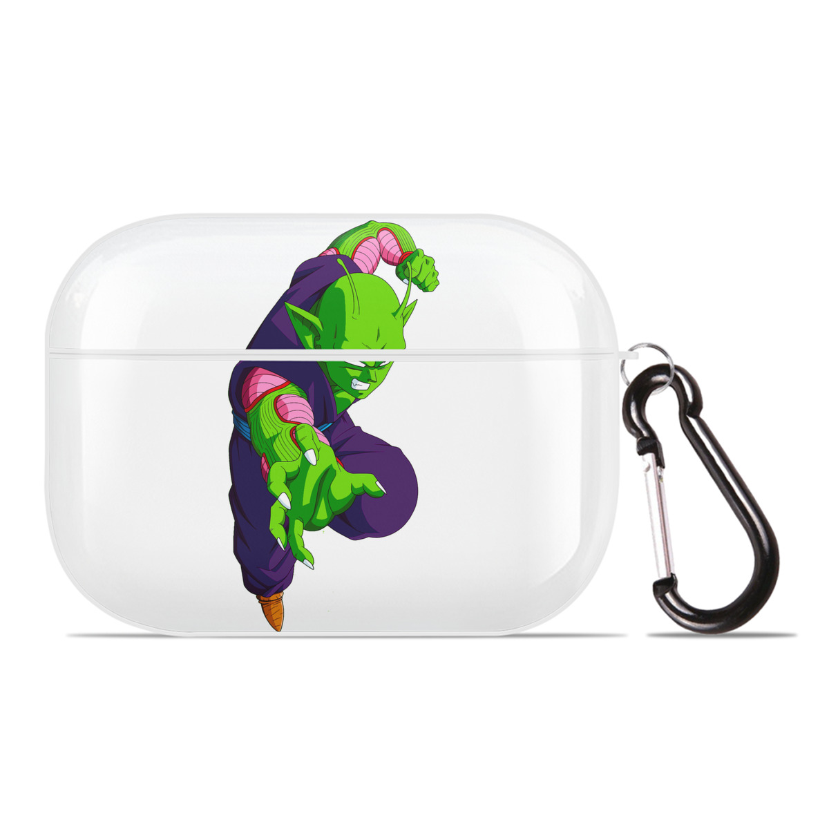 （画像用） ドラゴンボール ピッコロ DRAGON BALL Piccolo 【AirPods Pro用】ハードシェル保護ケース 耐衝撃・防指紋・カラビナ付き商品仕様
