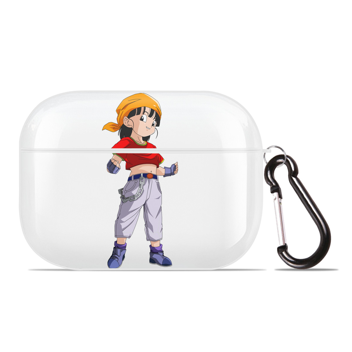 （画像用） ドラゴンボール パン DRAGON BALL Pan 【AirPods Pro用】ハードシェル保護ケース 耐衝撃・防指紋・カラビナ付き商品仕様