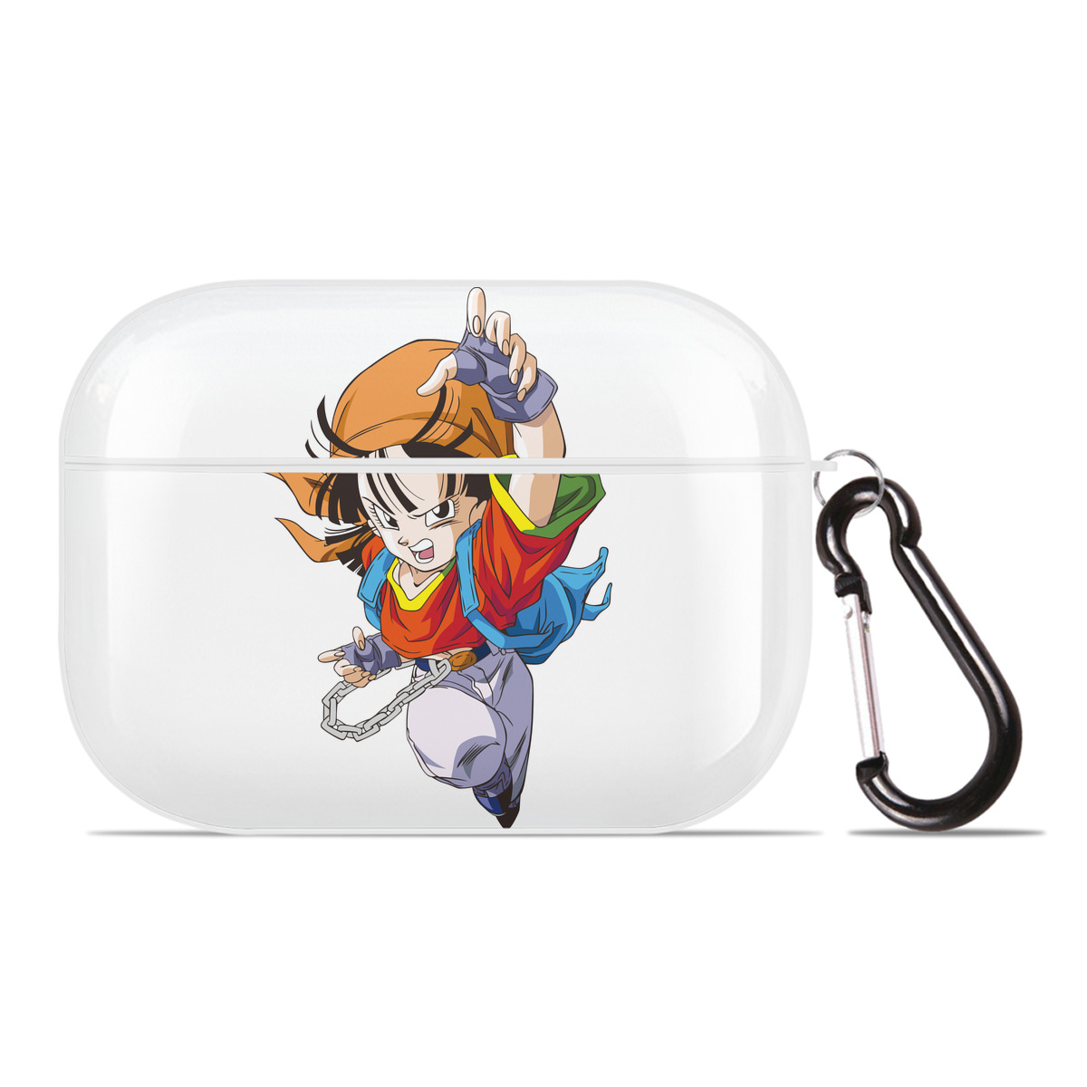 （画像用） ドラゴンボール パン DRAGON BALL Pan 【AirPods Pro用】ハードシェル保護ケース 耐衝撃・防指紋・カラビナ付き商品仕様