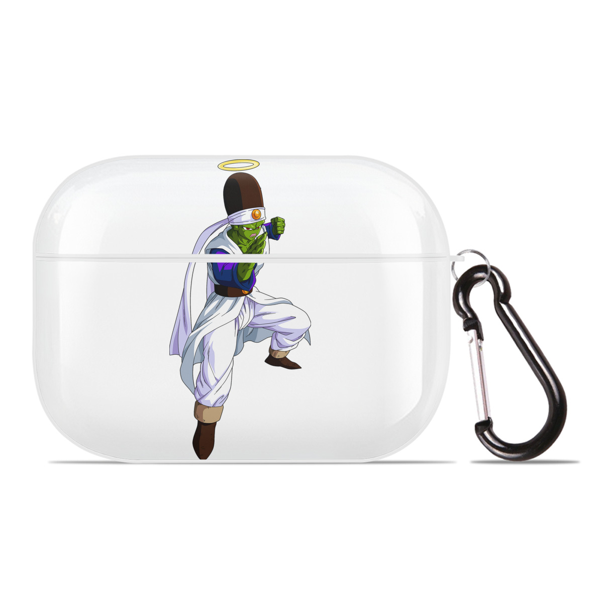 （画像用） ドラゴンボール パイクーハン DRAGON BALL Pikkon 【AirPods Pro用】ハードシェル保護ケース 耐衝撃・防指紋・カラビナ付き商品仕様