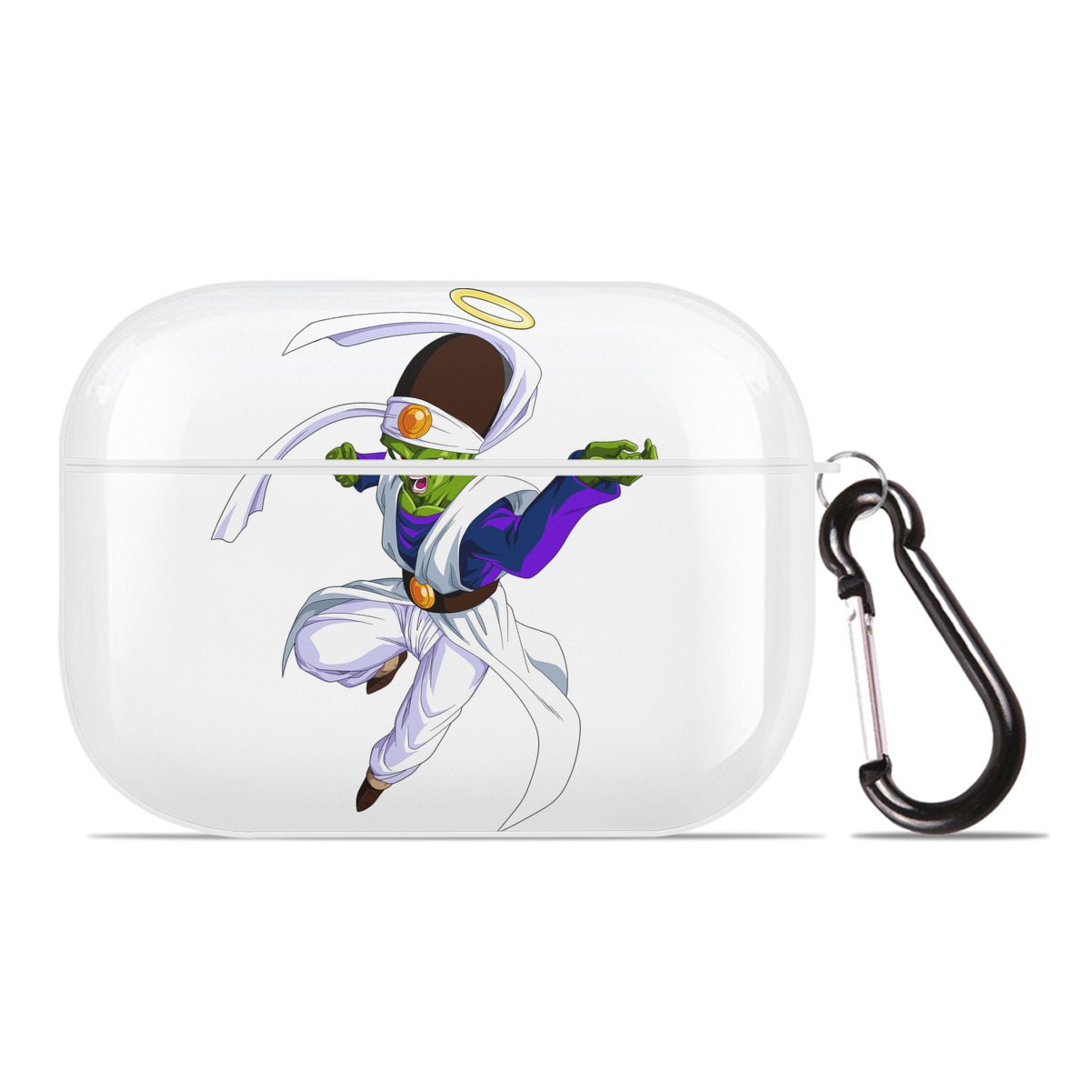 （画像用） ドラゴンボール パイクーハン DRAGON BALL Pikkon 【AirPods Pro用】ハードシェル保護ケース 耐衝撃・防指紋・カラビナ付き商品仕様
