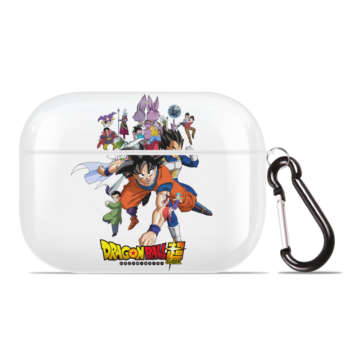 （画像用） ドラゴンボール DRAGON BALL 【AirPods Pro用】ハードシェル保護ケース 耐衝撃・防指紋・カラビナ付き商品仕様