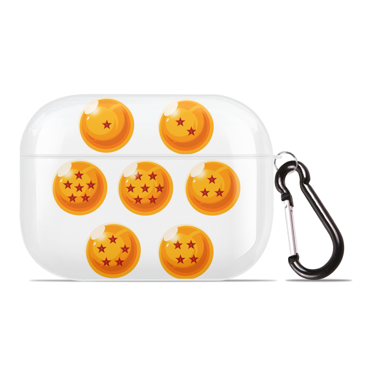 （画像用） ドラゴンボール DRAGON BALL 【AirPods Pro用】ハードシェル保護ケース 耐衝撃・防指紋・カラビナ付き商品仕様