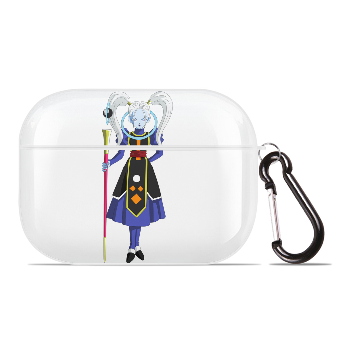 （画像用） ドラゴンボール DRAGON BALL 【AirPods Pro用】ハードシェル保護ケース 耐衝撃・防指紋・カラビナ付き商品仕様
