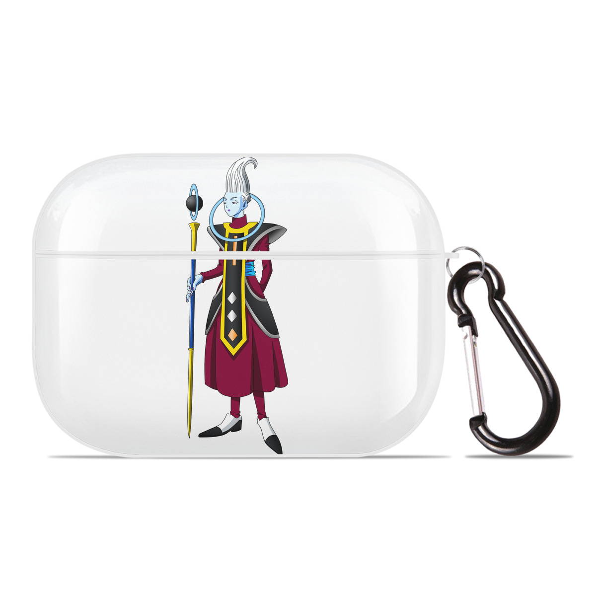 （画像用） ドラゴンボール DRAGON BALL 【AirPods Pro用】ハードシェル保護ケース 耐衝撃・防指紋・カラビナ付き商品仕様