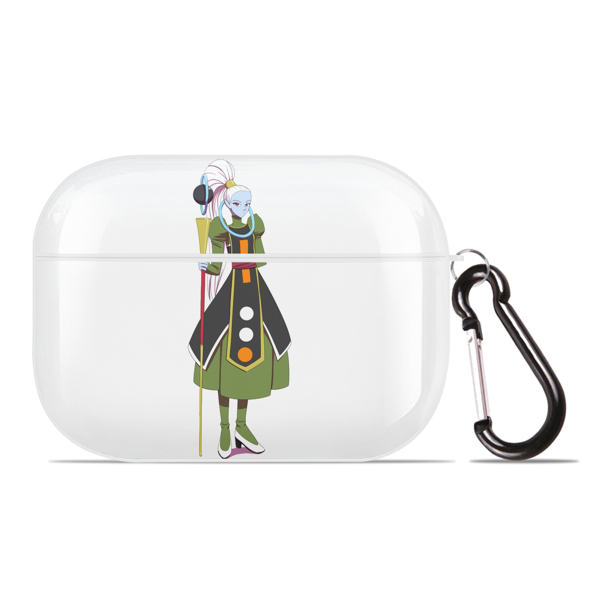 （画像用） ドラゴンボール DRAGON BALL 【AirPods Pro用】ハードシェル保護ケース 耐衝撃・防指紋・カラビナ付き商品仕様