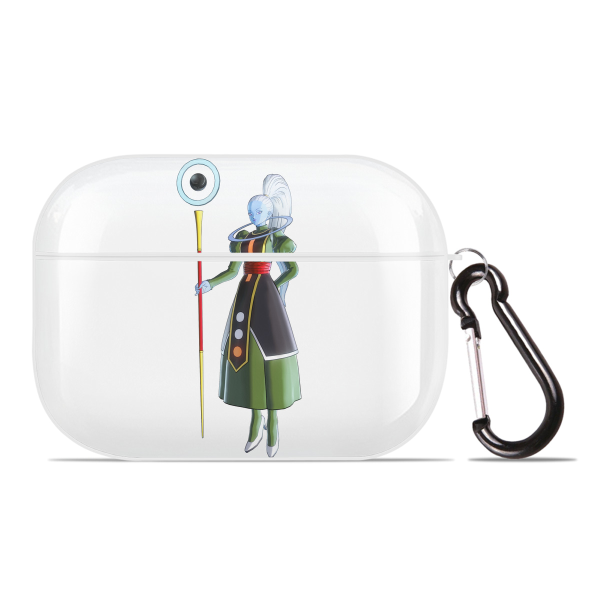 （画像用） ドラゴンボール DRAGON BALL 【AirPods Pro用】ハードシェル保護ケース 耐衝撃・防指紋・カラビナ付き商品仕様