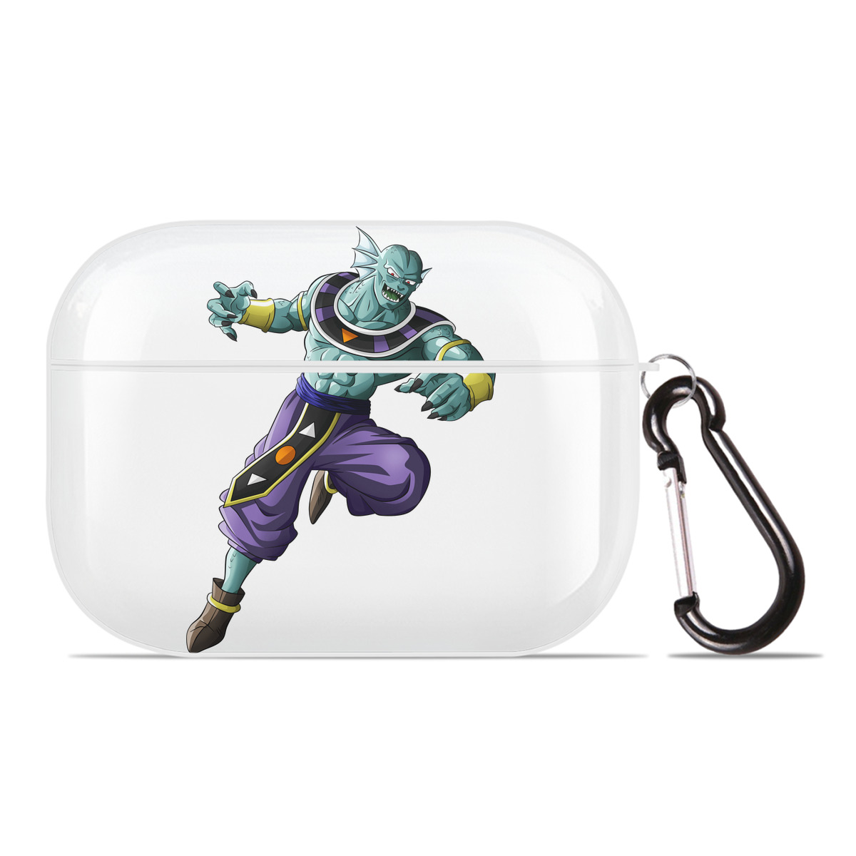 （画像用） ドラゴンボール DRAGON BALL 【AirPods Pro用】ハードシェル保護ケース 耐衝撃・防指紋・カラビナ付き商品仕様