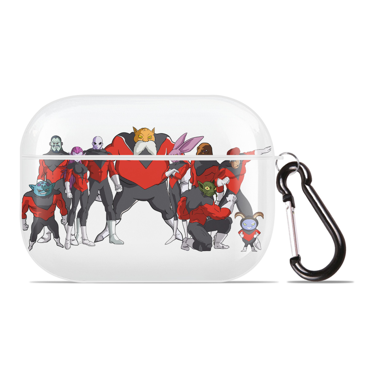 （画像用） ドラゴンボール DRAGON BALL 【AirPods Pro用】ハードシェル保護ケース 耐衝撃・防指紋・カラビナ付き商品仕様