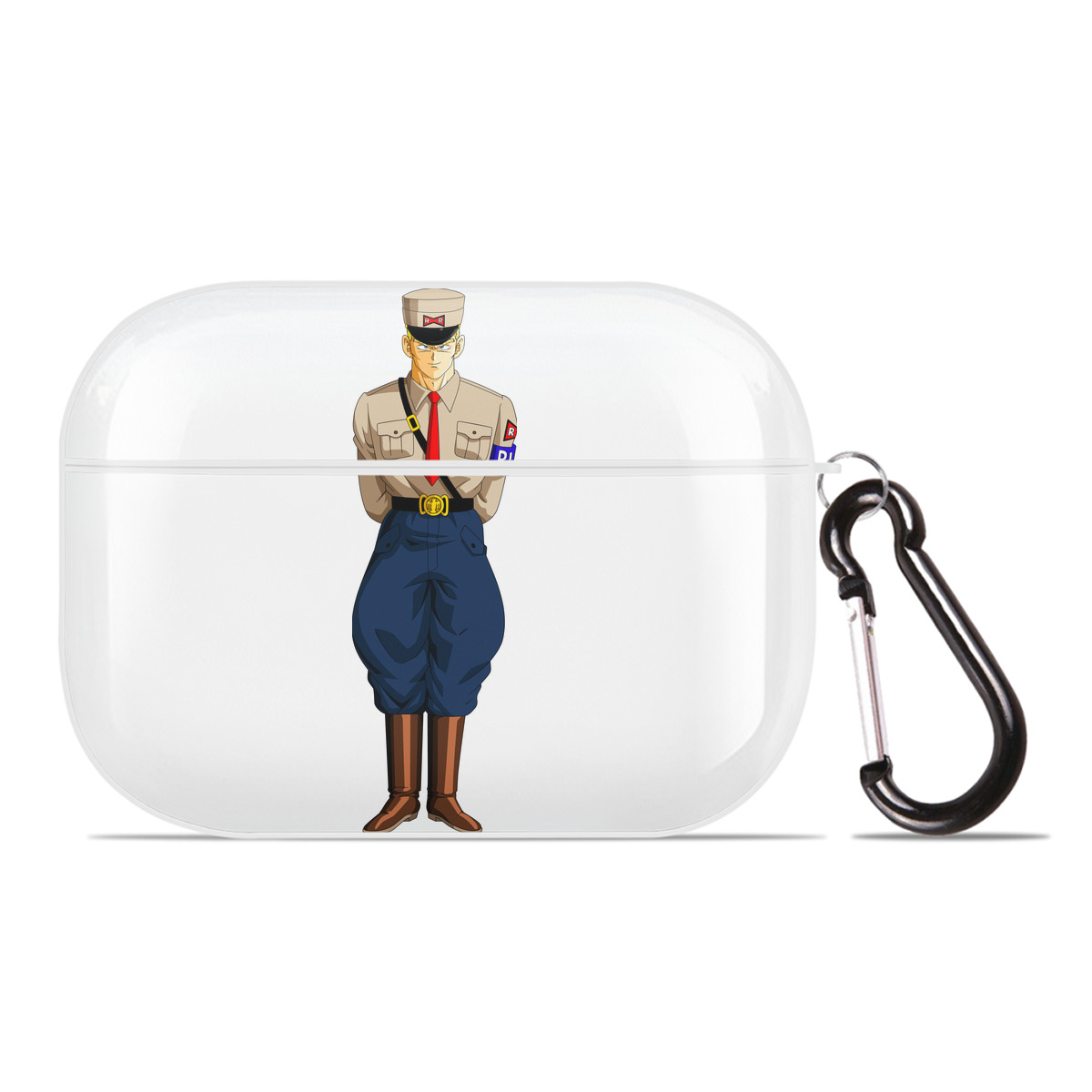 （画像用） ドラゴンボール DRAGON BALL 【AirPods Pro用】ハードシェル保護ケース 耐衝撃・防指紋・カラビナ付き商品仕様