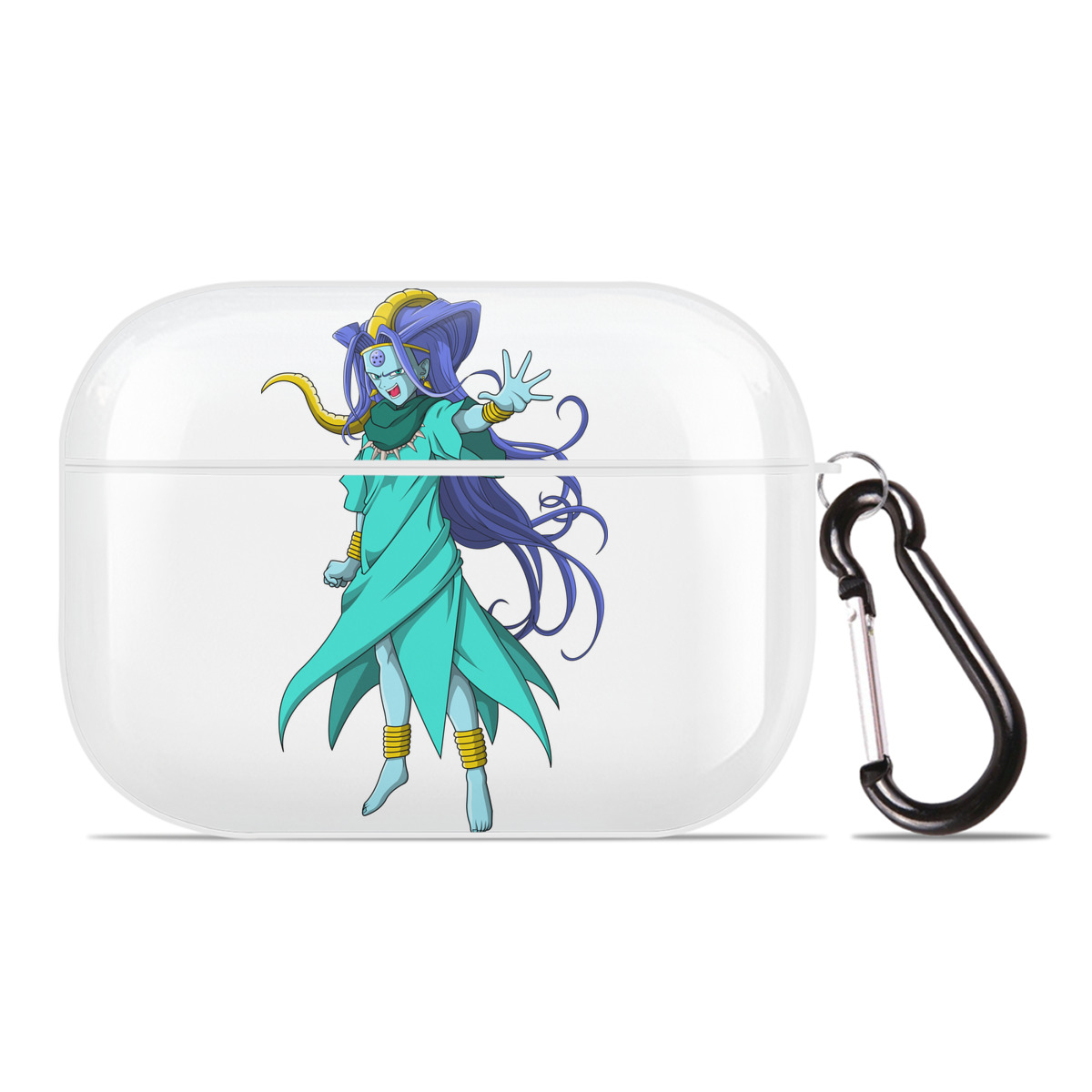 （画像用） ドラゴンボール DRAGON BALL 【AirPods Pro用】ハードシェル保護ケース 耐衝撃・防指紋・カラビナ付き商品仕様