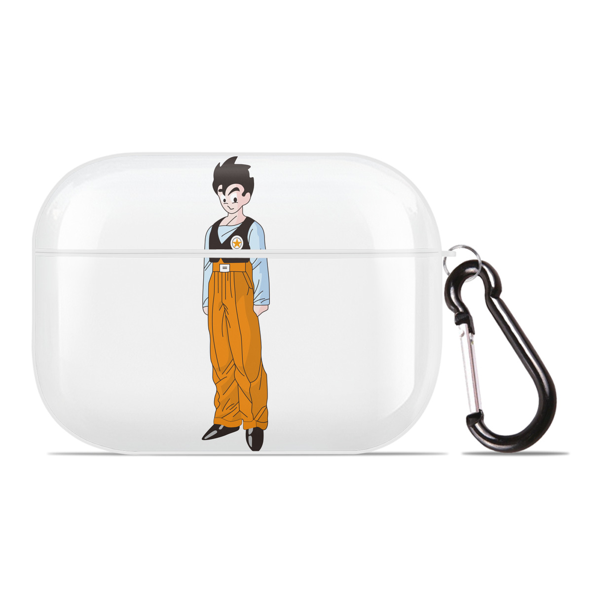 （画像用） ドラゴンボール DRAGON BALL 【AirPods Pro用】ハードシェル保護ケース 耐衝撃・防指紋・カラビナ付き商品仕様