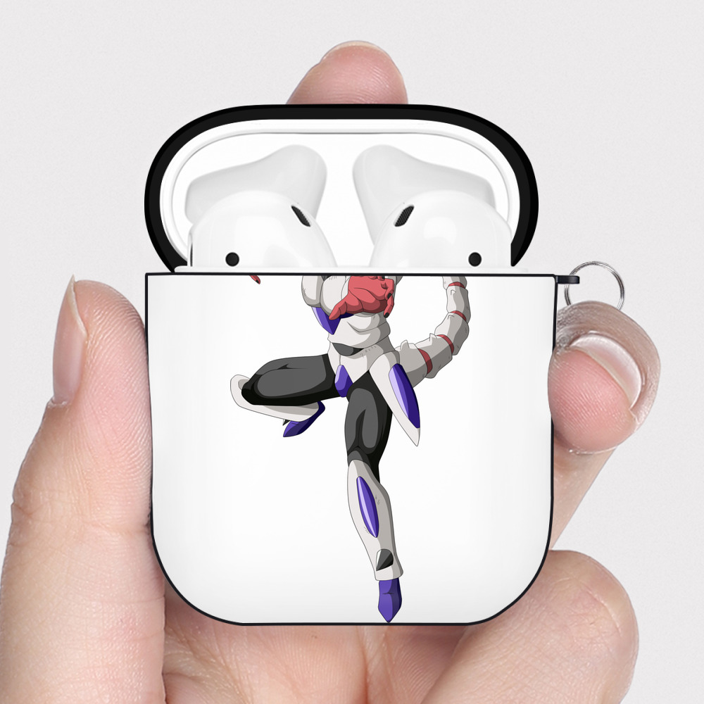 （画像用） ドラゴンボール クリーサ DRAGON BALL Kulisa AirPods 第2世代保護ケース ハードシェル ブラック 耐衝撃・防指紋・カラビナ付き