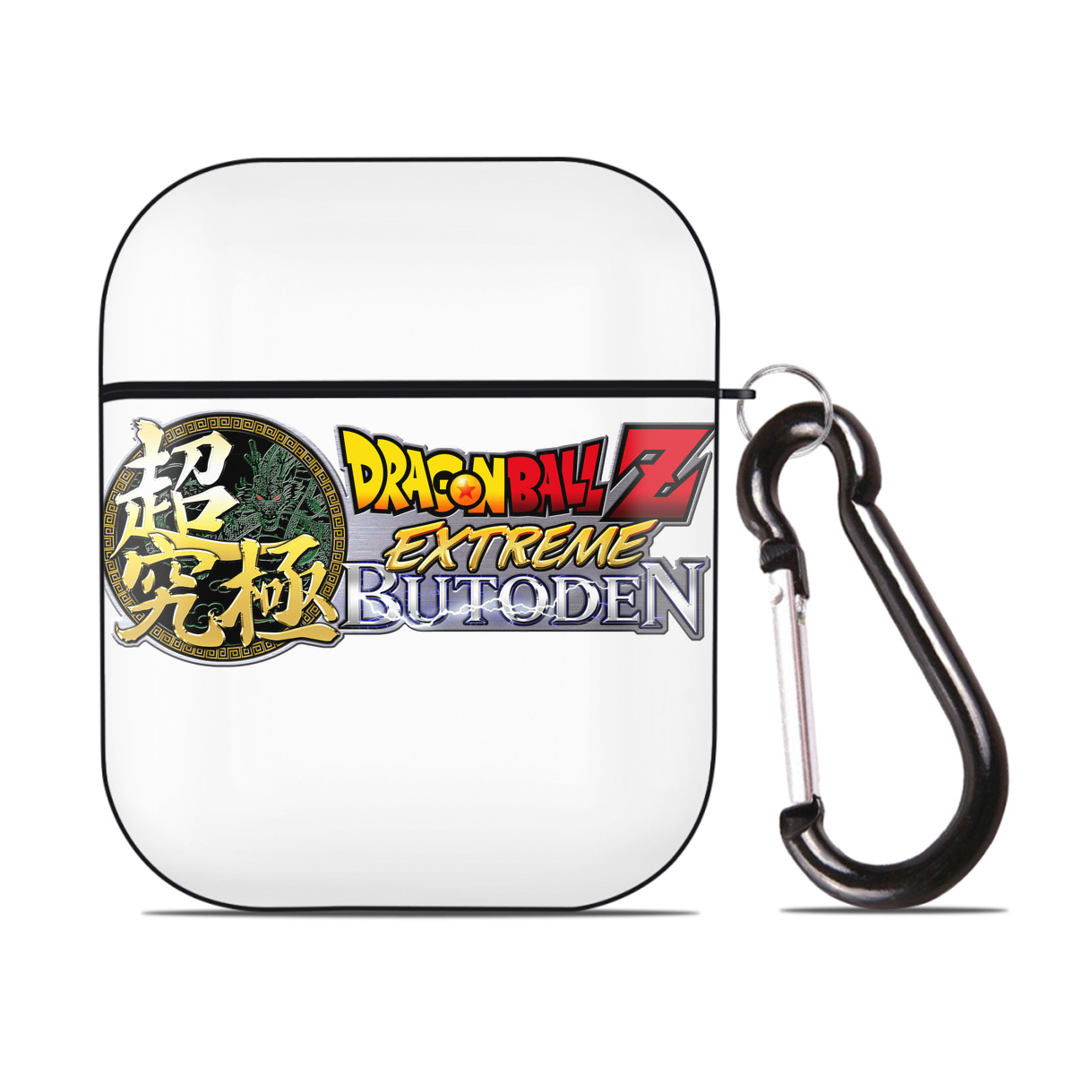 （画像用） ドラゴンボール DRAGON BALL AirPods 第2世代保護ケース ハードシェル ブラック 耐衝撃・防指紋・カラビナ付き