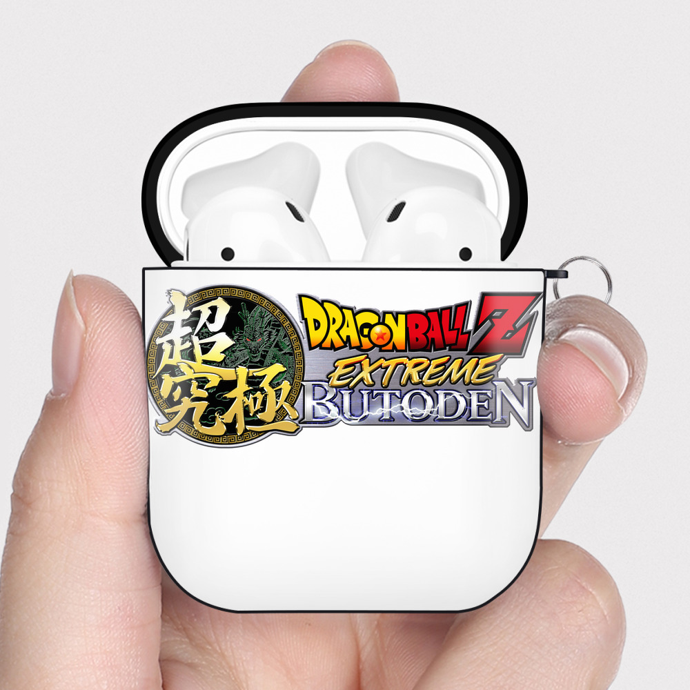 （画像用） ドラゴンボール DRAGON BALL AirPods 第2世代保護ケース ハードシェル ブラック 耐衝撃・防指紋・カラビナ付き