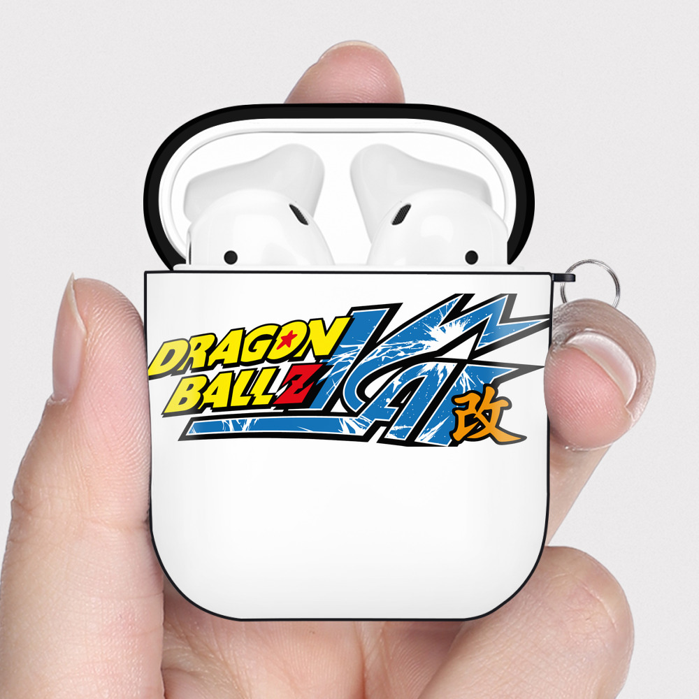 （画像用） ドラゴンボール DRAGON BALL AirPods 第2世代保護ケース ハードシェル ブラック 耐衝撃・防指紋・カラビナ付き