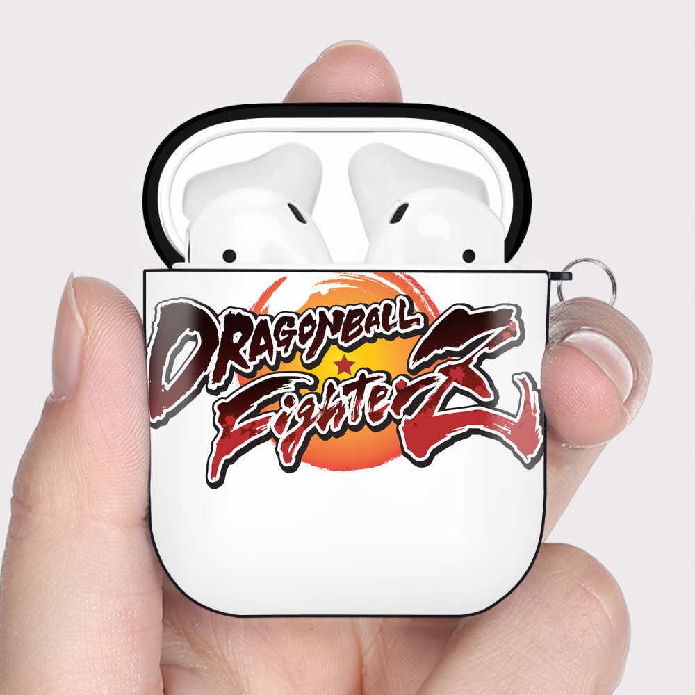 （画像用） ドラゴンボール DRAGON BALL AirPods 第2世代保護ケース ハードシェル ブラック 耐衝撃・防指紋・カラビナ付き