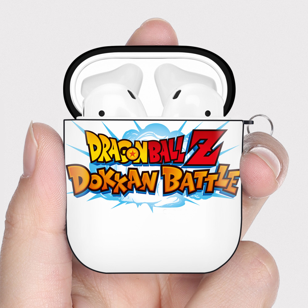 （画像用） ドラゴンボール DRAGON BALL AirPods 第2世代保護ケース ハードシェル ブラック 耐衝撃・防指紋・カラビナ付き