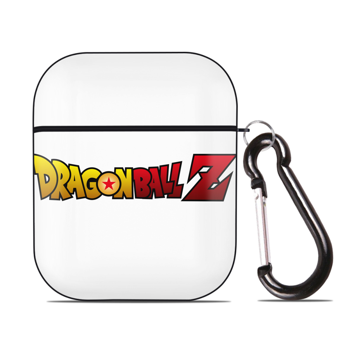 （画像用） ドラゴンボール DRAGON BALL AirPods 第2世代保護ケース ハードシェル ブラック 耐衝撃・防指紋・カラビナ付き