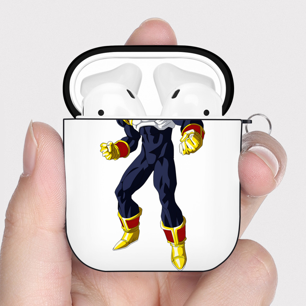 （画像用） ドラゴンボール DRAGON BALL AirPods 第2世代保護ケース ハードシェル ブラック 耐衝撃・防指紋・カラビナ付き
