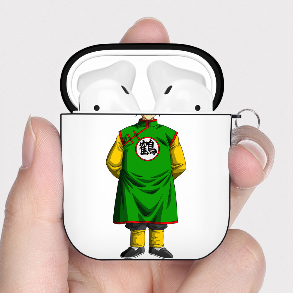 （画像用） ドラゴンボール DRAGON BALL AirPods 第2世代保護ケース ハードシェル ブラック 耐衝撃・防指紋・カラビナ付き