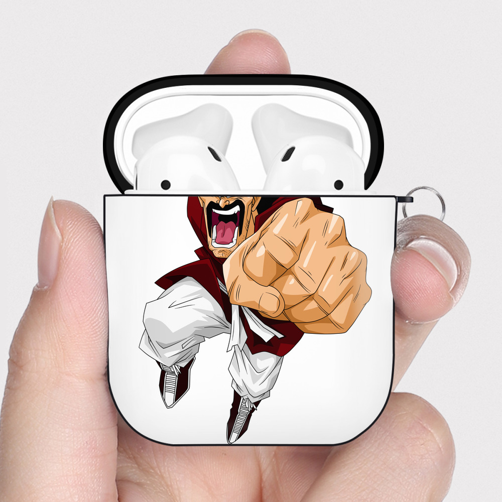 （画像用） ドラゴンボール DRAGON BALL AirPods 第2世代保護ケース ハードシェル ブラック 耐衝撃・防指紋・カラビナ付き