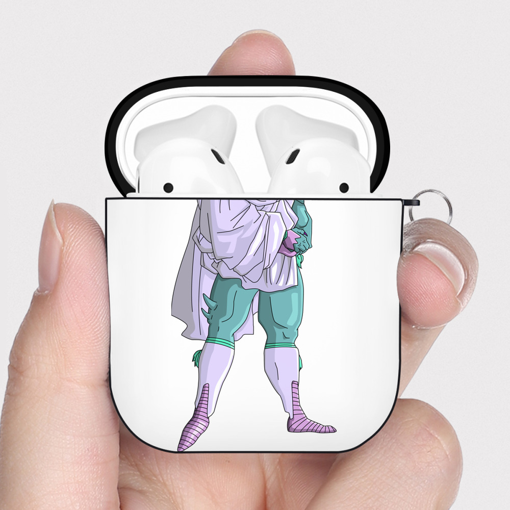（画像用） ドラゴンボール DRAGON BALL AirPods 第2世代保護ケース ハードシェル ブラック 耐衝撃・防指紋・カラビナ付き