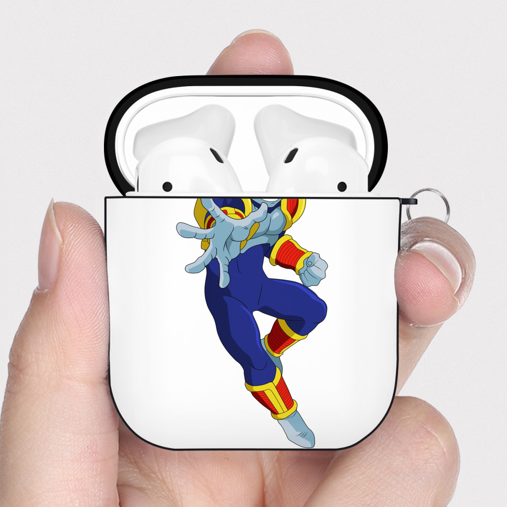 （画像用） ドラゴンボール DRAGON BALL AirPods 第2世代保護ケース ハードシェル ブラック 耐衝撃・防指紋・カラビナ付き