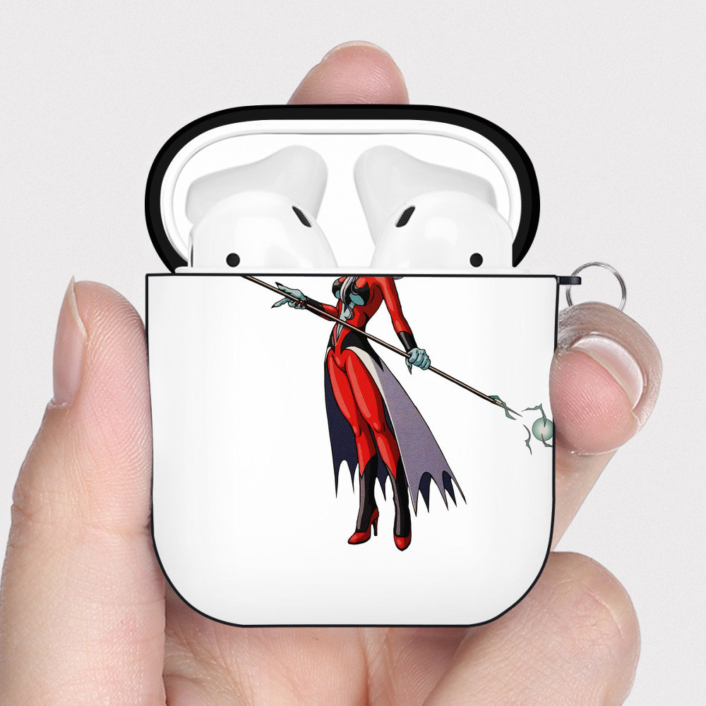 （画像用） ドラゴンボール DRAGON BALL AirPods 第2世代保護ケース ハードシェル ブラック 耐衝撃・防指紋・カラビナ付き