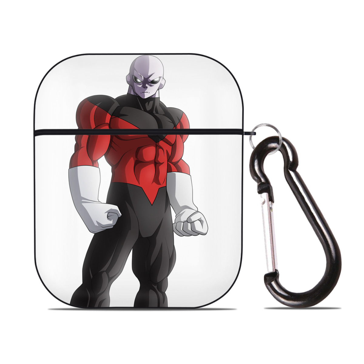 （画像用） ドラゴンボール DRAGON BALL AirPods 第2世代保護ケース ハードシェル ブラック 耐衝撃・防指紋・カラビナ付き