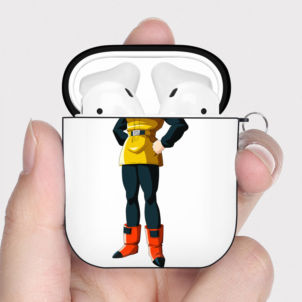 （画像用） ドラゴンボール DRAGON BALL AirPods 第2世代保護ケース ハードシェル ブラック 耐衝撃・防指紋・カラビナ付き