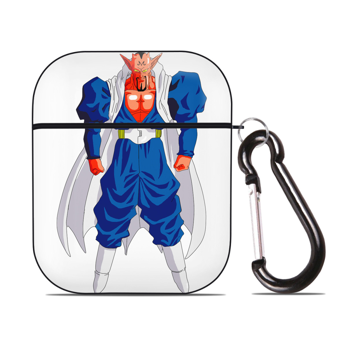 （画像用） ドラゴンボール DRAGON BALL AirPods 第2世代保護ケース ハードシェル ブラック 耐衝撃・防指紋・カラビナ付き