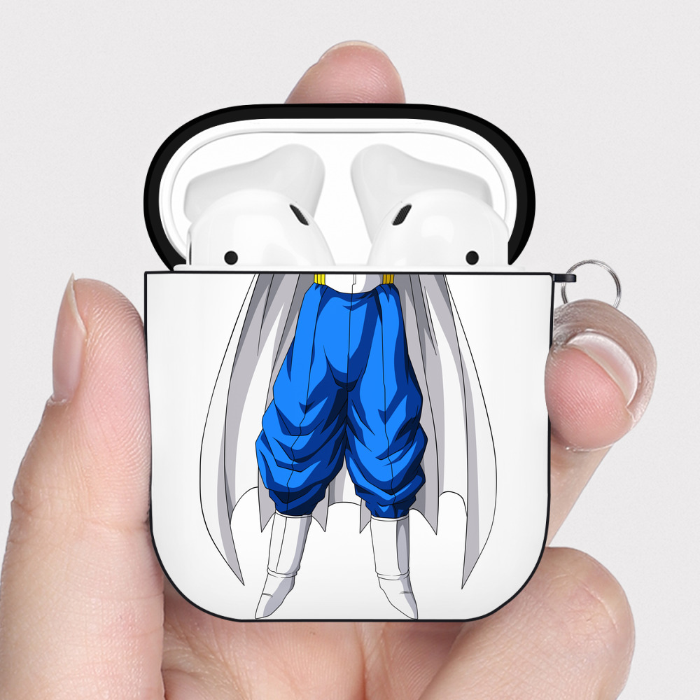 （画像用） ドラゴンボール DRAGON BALL AirPods 第2世代保護ケース ハードシェル ブラック 耐衝撃・防指紋・カラビナ付き