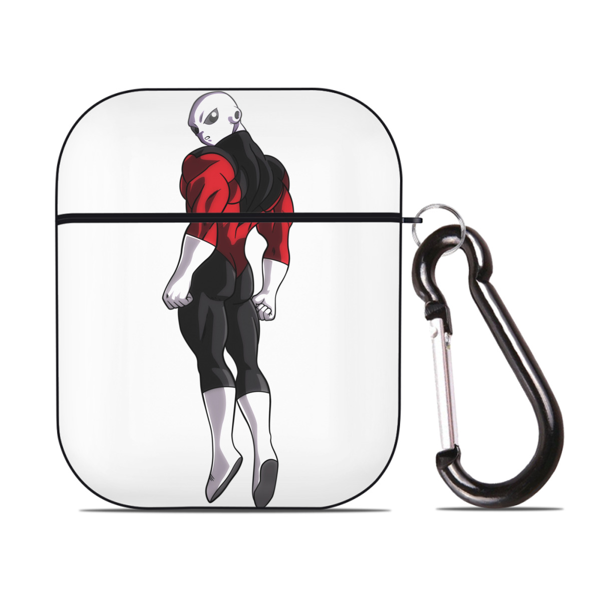（画像用） ドラゴンボール DRAGON BALL AirPods 第2世代保護ケース ハードシェル ブラック 耐衝撃・防指紋・カラビナ付き