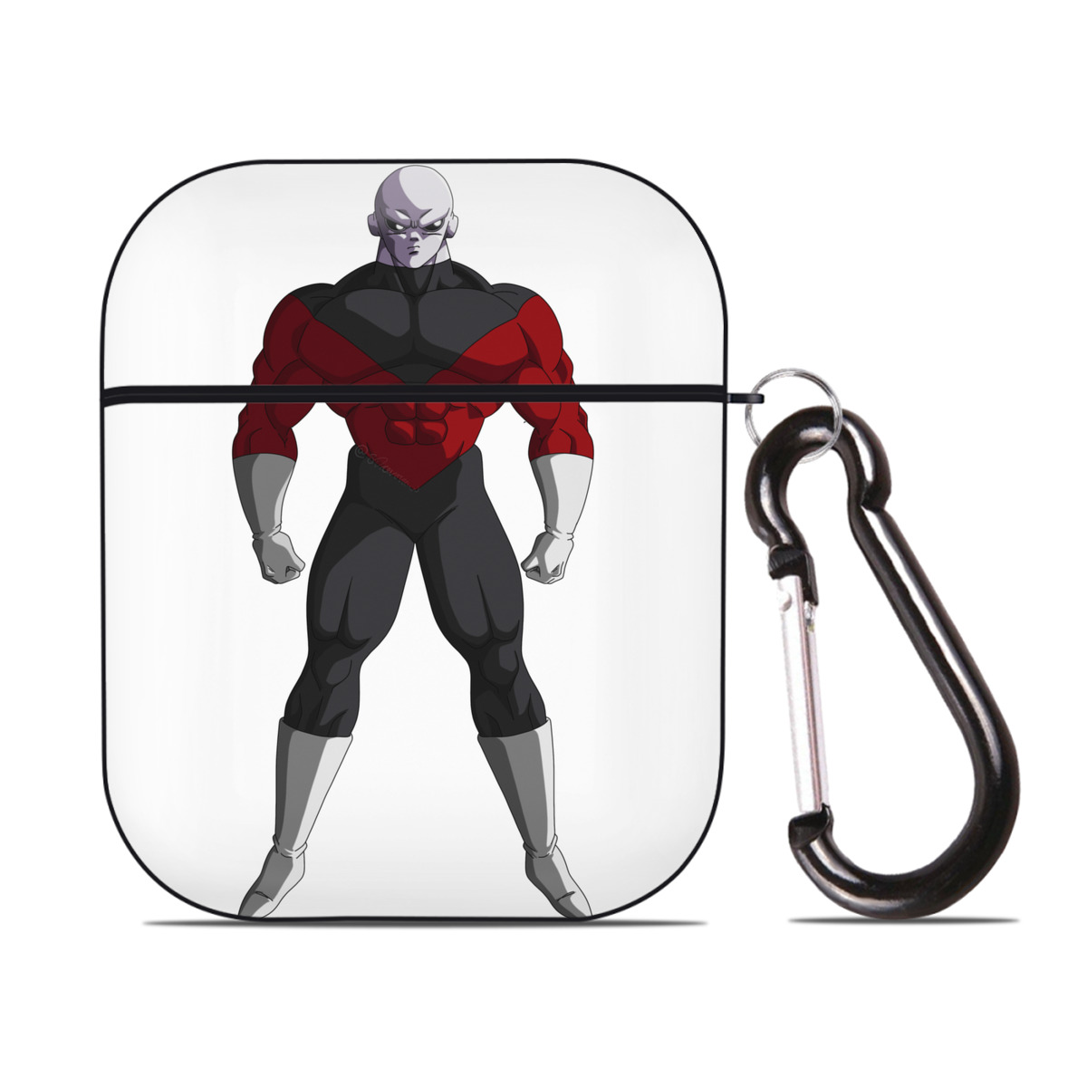 （画像用） ドラゴンボール DRAGON BALL AirPods 第2世代保護ケース ハードシェル ブラック 耐衝撃・防指紋・カラビナ付き