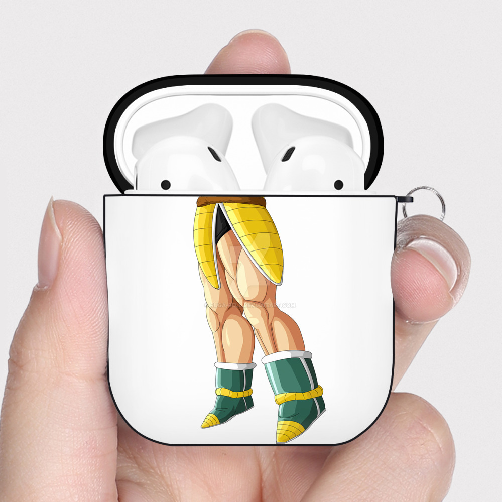 （画像用） ドラゴンボール DRAGON BALL AirPods 第2世代保護ケース ハードシェル ブラック 耐衝撃・防指紋・カラビナ付き