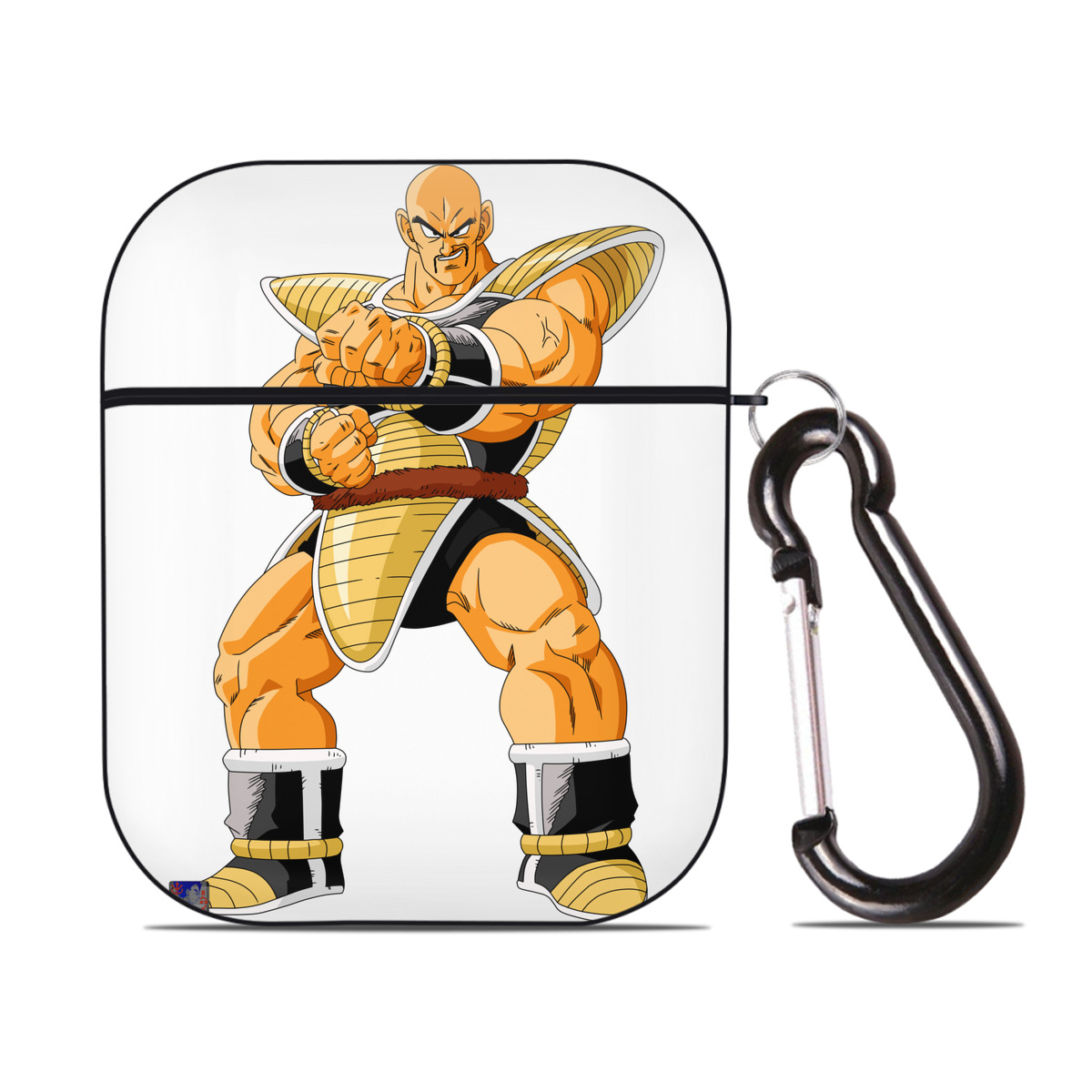 （画像用） ドラゴンボール DRAGON BALL AirPods 第2世代保護ケース ハードシェル ブラック 耐衝撃・防指紋・カラビナ付き