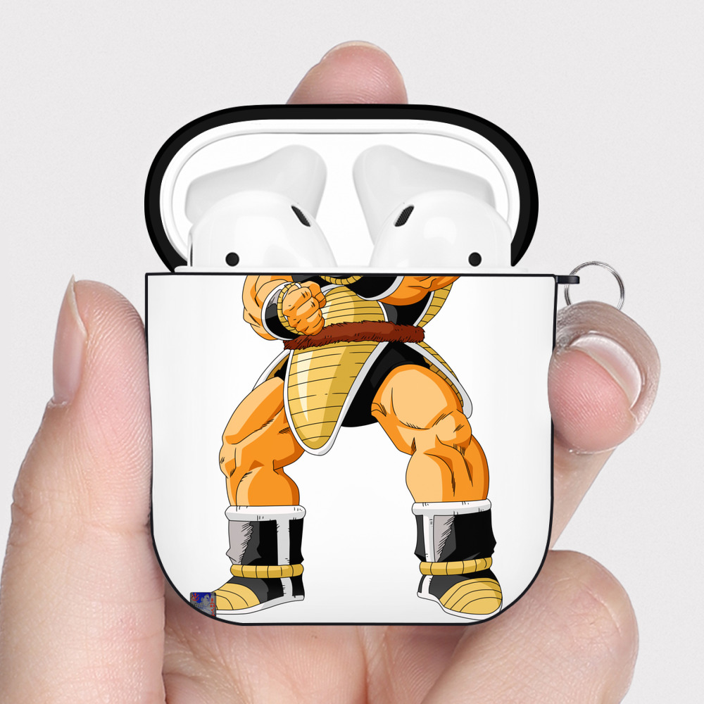 （画像用） ドラゴンボール DRAGON BALL AirPods 第2世代保護ケース ハードシェル ブラック 耐衝撃・防指紋・カラビナ付き