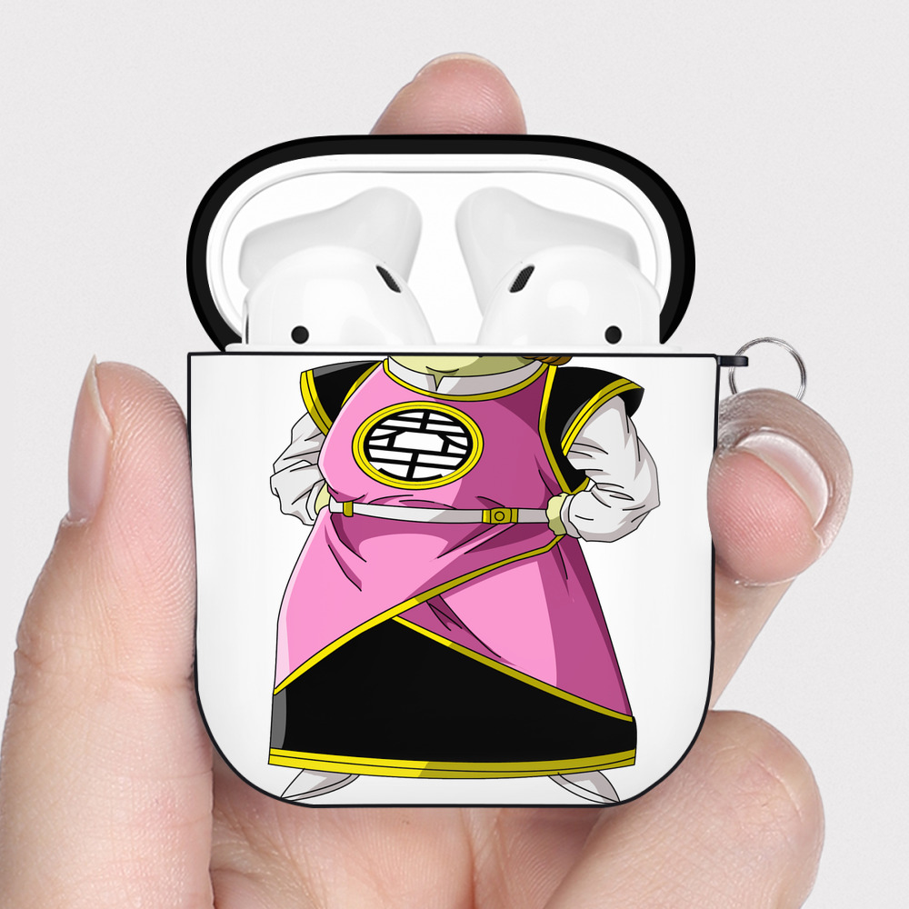 （画像用） ドラゴンボール DRAGON BALL AirPods 第2世代保護ケース ハードシェル ブラック 耐衝撃・防指紋・カラビナ付き