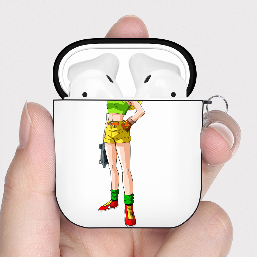 （画像用） ドラゴンボール DRAGON BALL AirPods 第2世代保護ケース ハードシェル ブラック 耐衝撃・防指紋・カラビナ付き