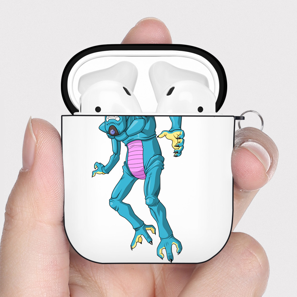 （画像用） ドラゴンボール DRAGON BALL AirPods 第2世代保護ケース ハードシェル ブラック 耐衝撃・防指紋・カラビナ付き