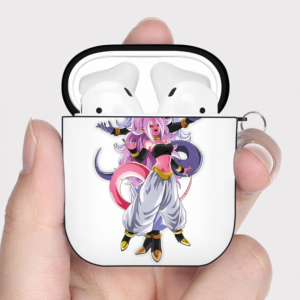 （画像用） ドラゴンボール DRAGON BALL AirPods 第2世代保護ケース ハードシェル ブラック 耐衝撃・防指紋・カラビナ付き