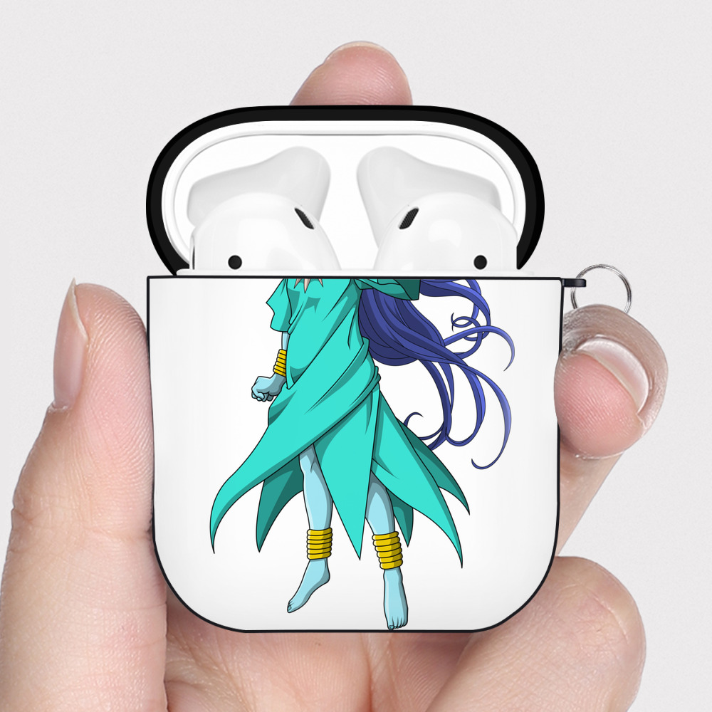 （画像用） ドラゴンボール DRAGON BALL AirPods 第2世代保護ケース ハードシェル ブラック 耐衝撃・防指紋・カラビナ付き