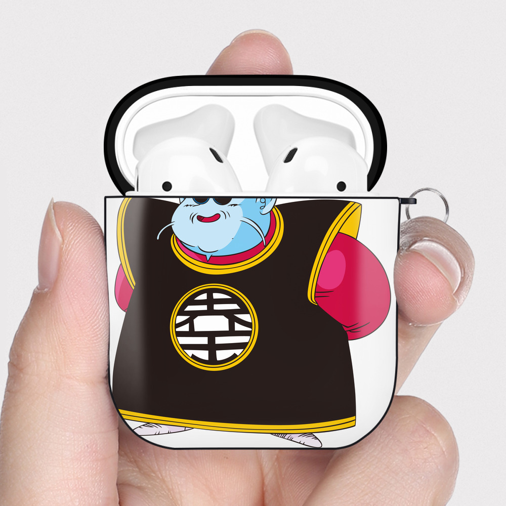 （画像用） ドラゴンボール DRAGON BALL AirPods 第2世代保護ケース ハードシェル ブラック 耐衝撃・防指紋・カラビナ付き