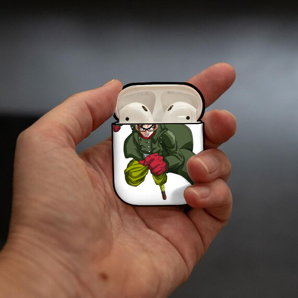 ドラゴンボール 孫 悟飯（そんごはん）DRAGON BALL Son Gohan AirPods 第2世代保護ケース ハードシェル ブラック 耐衝撃・防指紋・カラビナ付き